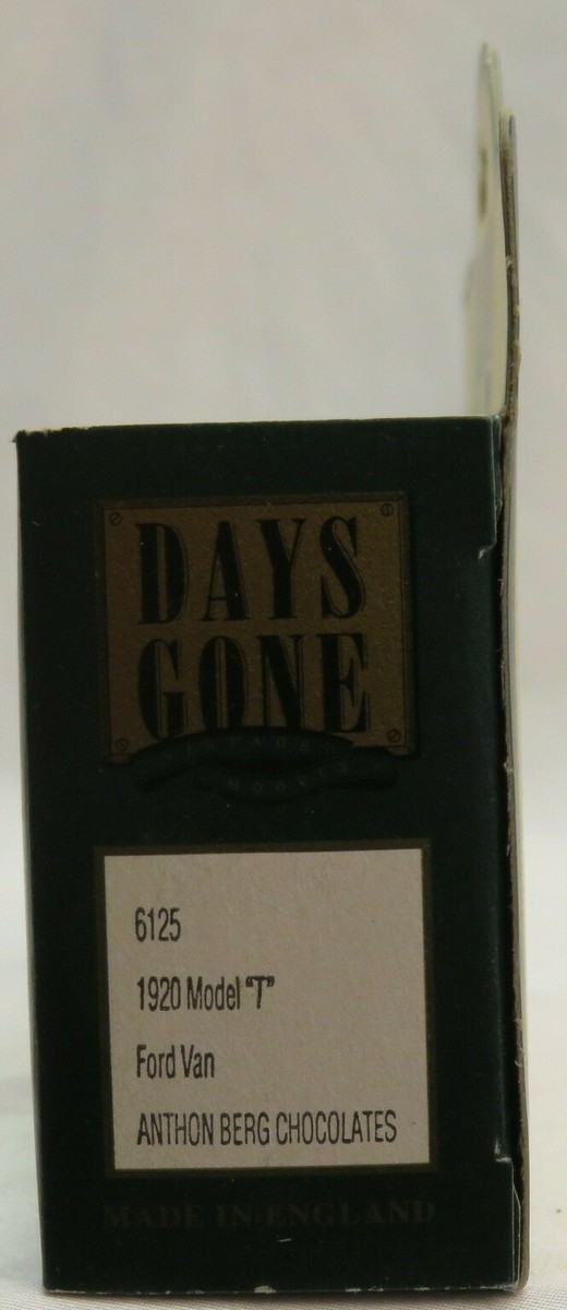 Lledo Days Gone Rare Die Cast 1920 Ford Model T Van *Ships