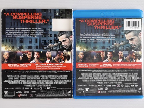 Dead Man Down Blu-ray w/Slipcover - Colin Farrell - FREE SHIPPING / BUY 3 GET 1 - Foto 2 di 4