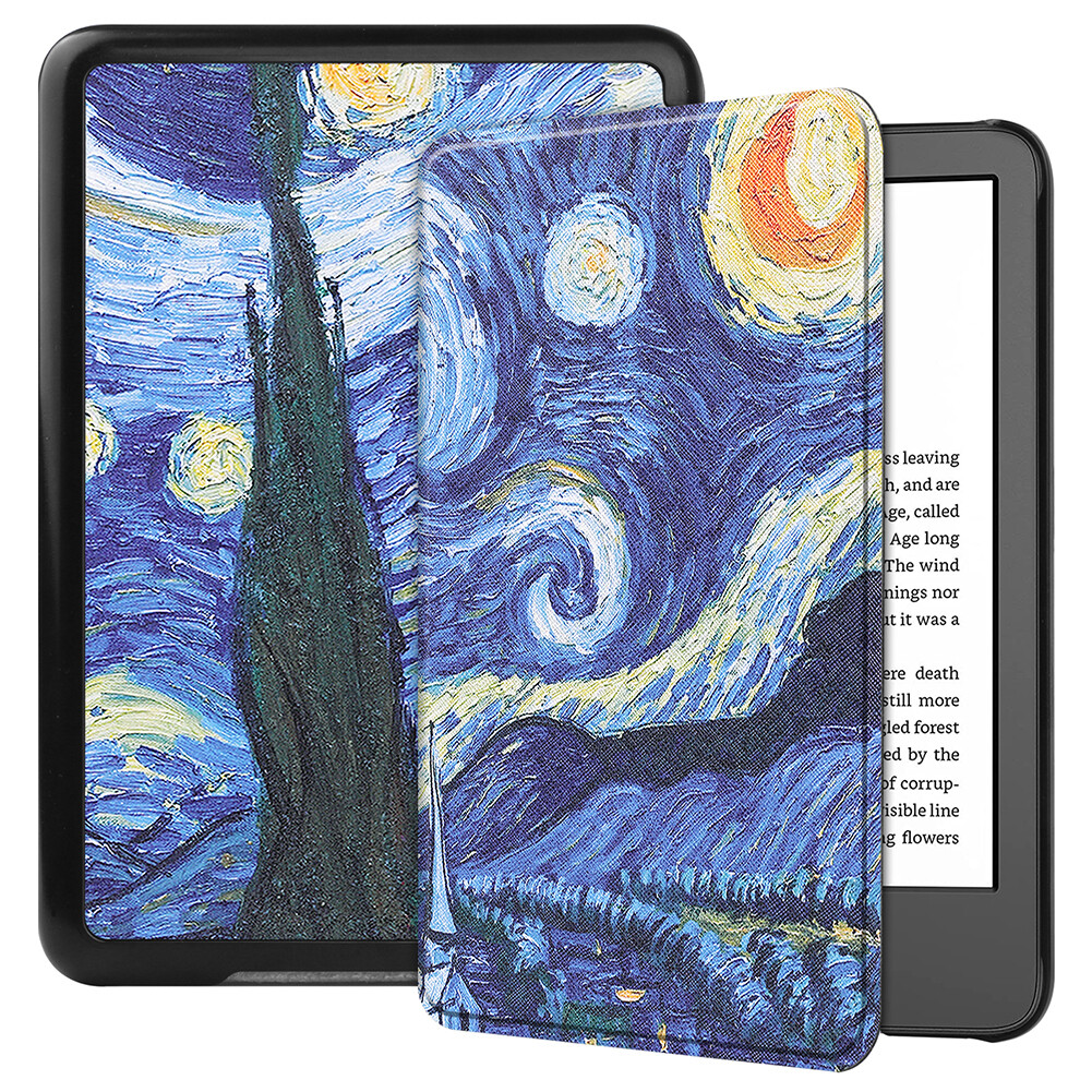 Painted E Reader Book Cover Auto Sleep Cover Case for Amazon Allnew Kindle 2022 eBay