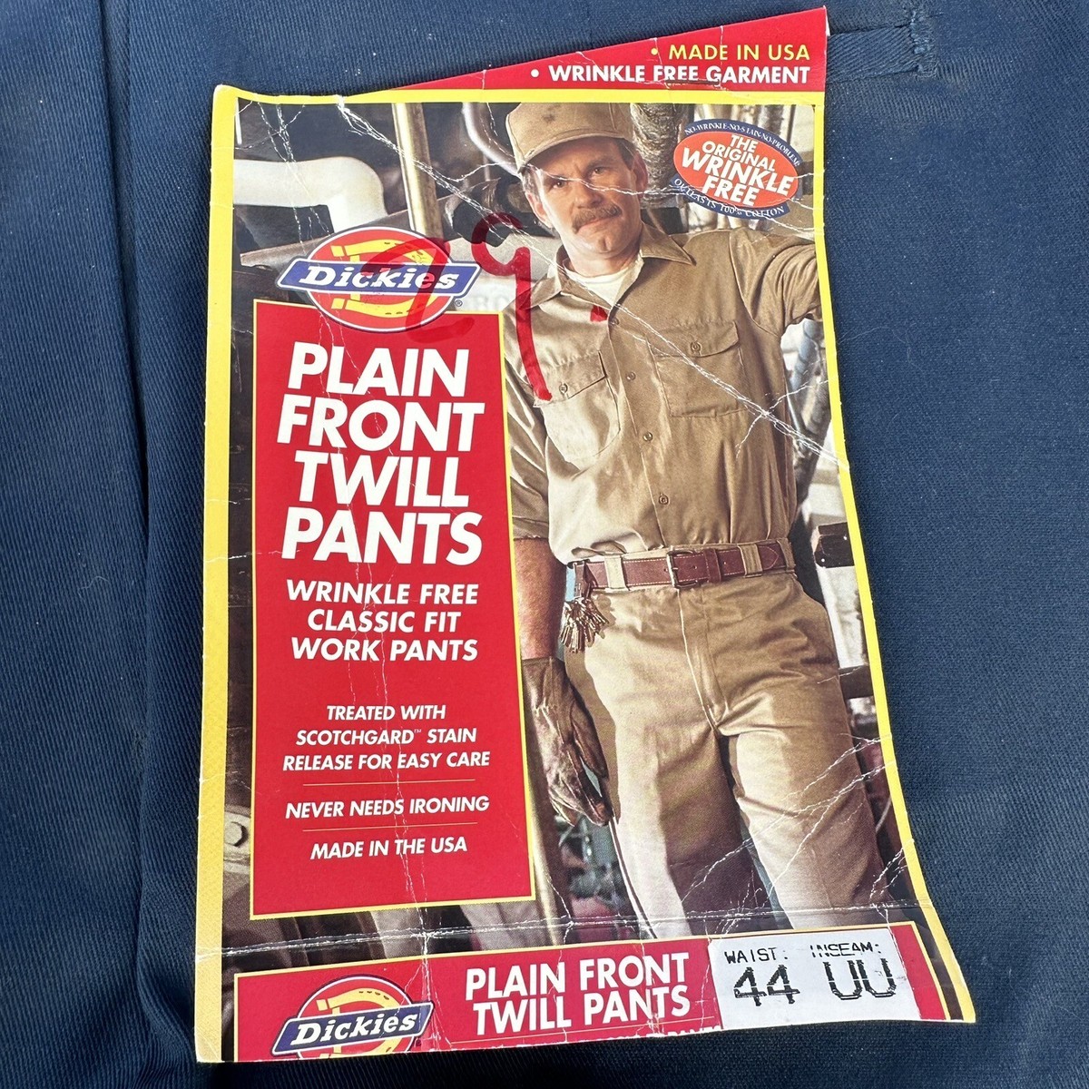 Vintage Dickies S874N Twill Work Pants Made in USA Navy Vintage Dickies S874N Twill Work Pants Made in USA Navy