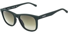 Lacoste Men's Matte Green Soft Square Sunglasses w/ Gradient Lens - L929SE 315