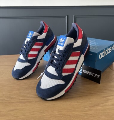 ADIDAS ZX 600 NAVY BLUE SUEDE 2024 TERRACE SHOES IH0406 - SIZE UK