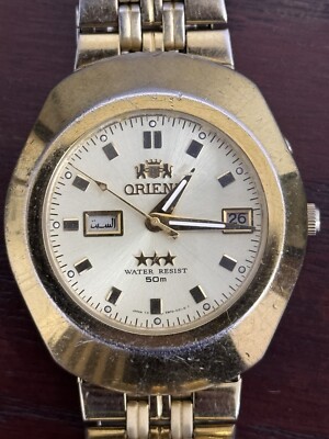orient water resist 50m wl em70_a0-b ca stainless steel made Japan m7