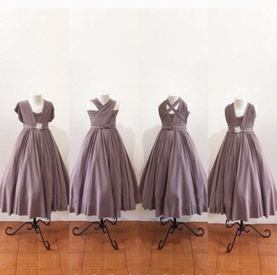 infinity dress taupe