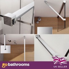 Shower Screen Support Arms Solid Brass Angled Straight Bathroom