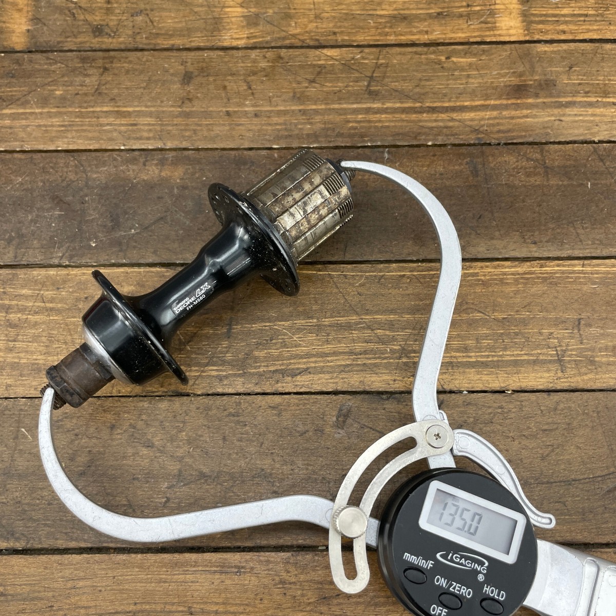 ARAYA TM-18 26インチ deore lx m560ハブ　7s Vintage Shimano Deore LX Rear Hub HB-M560 135 32 Hole 7s 90s MTB