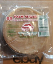 Twin Dolphin Palm Sugar (đường thốt nốt) 500g. From Thailand.   F