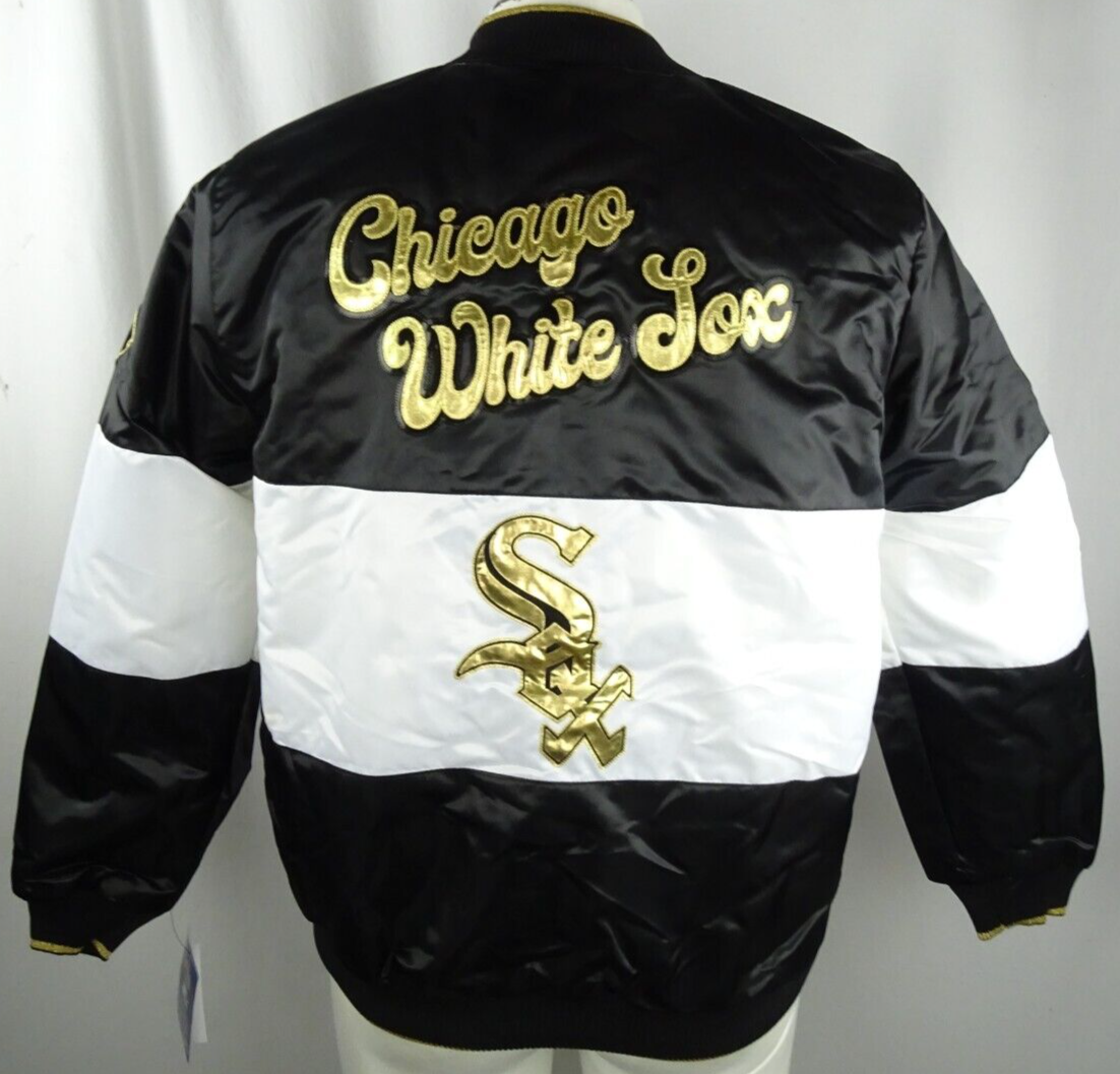 Chicago White Sox MLB Starter Men's Bomber Jacket | eBay