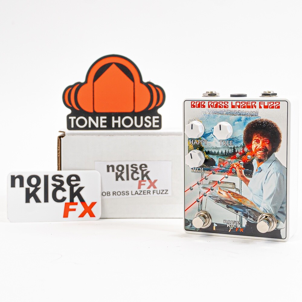 NoiseKick FX Bob Ross Lazer Fuzz Guitar Effect Pedal - New | eBay