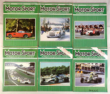 6 x MOTOR SPORT MAGAZINE 1985 - FEB/MAR, MAY, JULY/AUG & OCT
