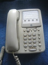 G. E. corded telephone 2-9432B, Speakerphone, 2 LINE, beige/ off white,