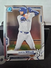 2021 Bowman #BCP-47 Austin Wells Chrome Prospects