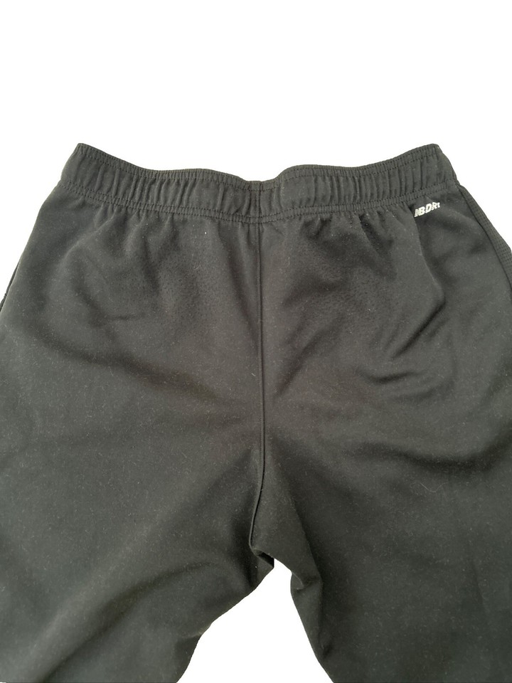 New Balance Running Track Pants Joggers Black NBDRY Men L, Zip Ankle 29