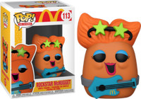 Mcdonald's Rockstar Mcnugget 9.5Cm Pop Vinyl Figur Ad Symbole Brandneu 113
