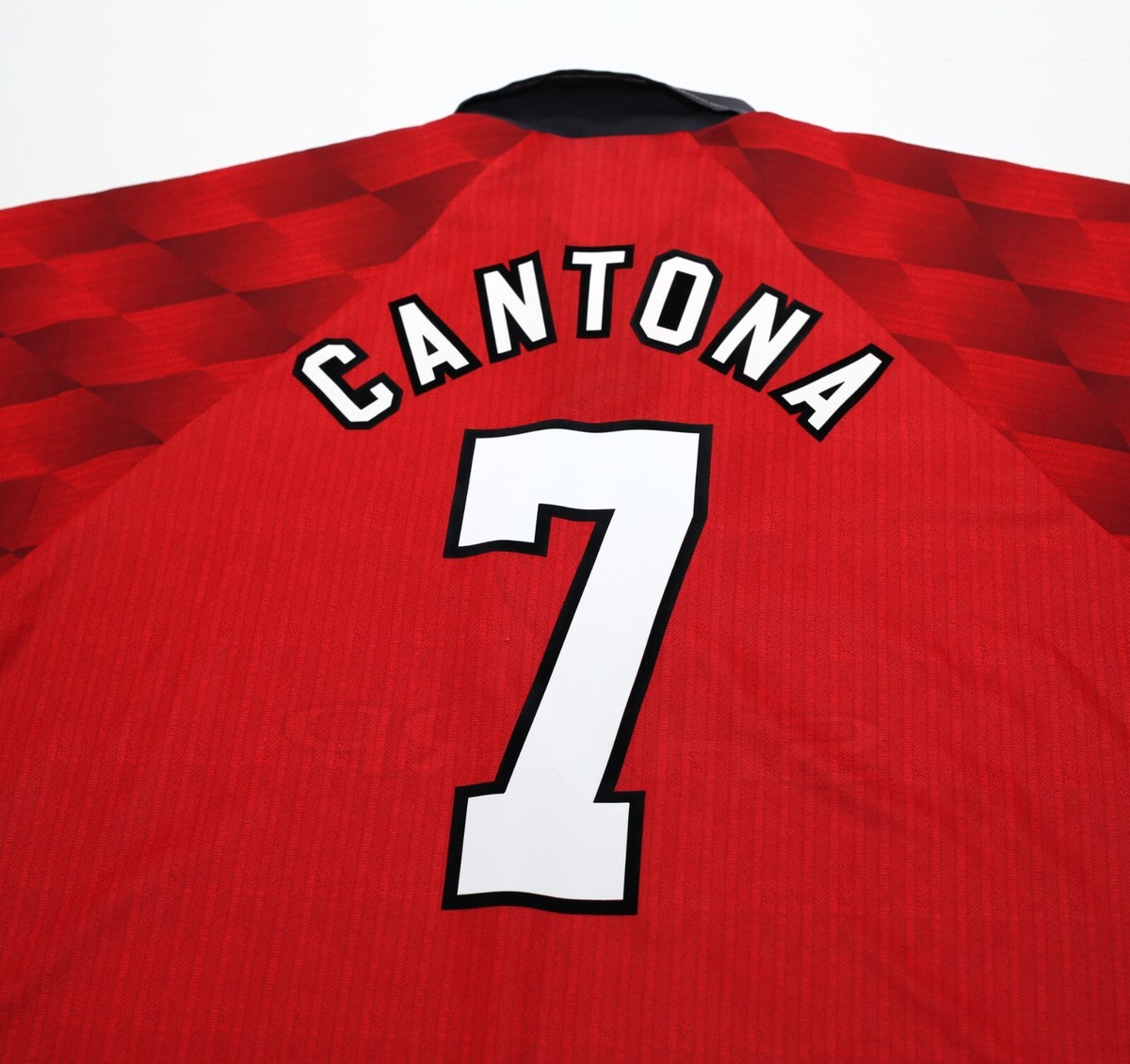 1996/98 CANTONA #7 Manchester United Vintage Umbro Home Football