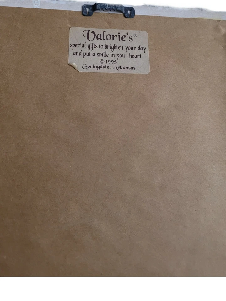 Antique 1995 Embroidery Cross Stitch Pattern Teacup Coffee Pot in Wood Frame 11" - Image 3 of 4