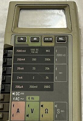 Fluke 8060A True RMS Multimeter Meter Only/With Leads Nice Fluke 8060A True RMS Multimeter Meter Only/With Leads Nice