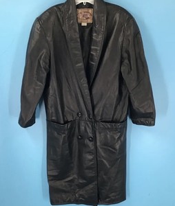 Women's International Leather Collection Take Trench Coat - Size-S (Petite)