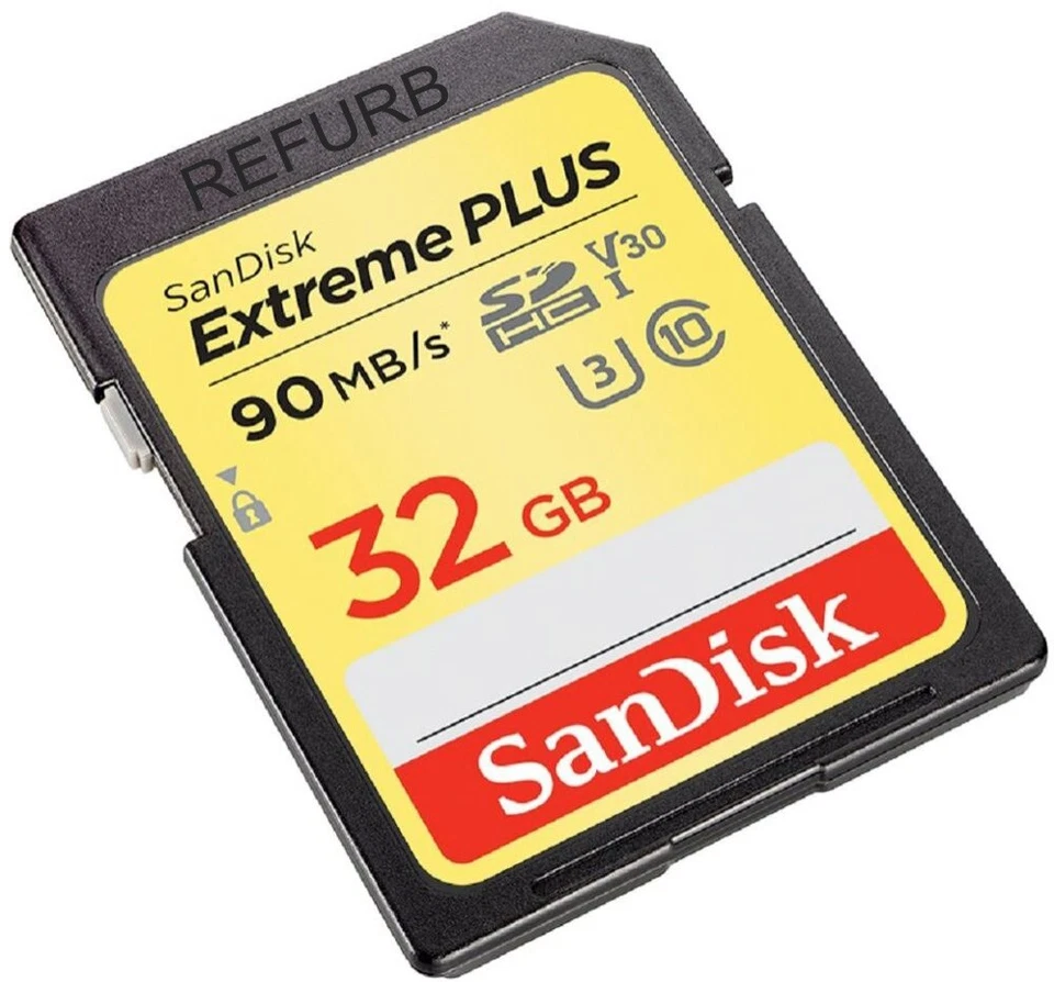 LOT 10x SanDisk Extreme PLUS 32GB SD USH-I Memory Card - Image 3 of 4