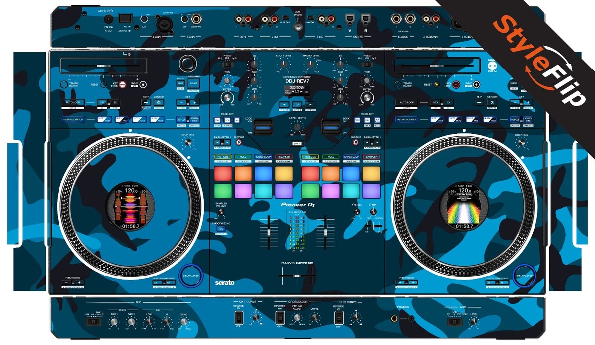 Pioneer DDJ-REV7 Skin | 6 Camo Designs | Protective Decal Pioneer DDJ-REV7 Skin | 6 Camo Designs | Protective Decal