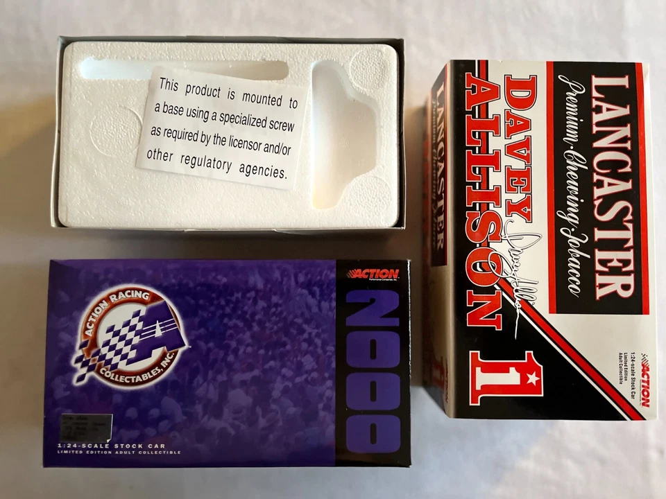 Acción #1 Davey Allison Lancaster Tobacco 1985 Monte Carlo #100878 1/24 Diecast Foto 4 de 4