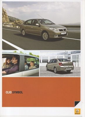 Oyak Renault Clio Symbol Car (Made in Turkey) _2011 Brochure / Brochure 