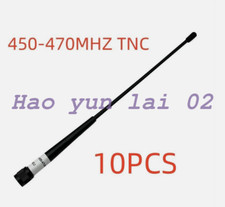 10pcs New For port TNC 450-470MHZ 4dbi Whip Antenna total station