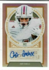 ANDY ISABELLA 2019 Panini Legacy FUTURES PRIZM AUTO ROOKIE #192 UMASS CARDINALS