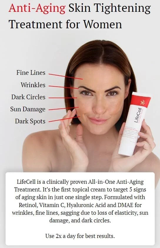 Anti-Aging Treatment Products South Beach Skin Care Cream LiveCeII All In One - image 4 of 4