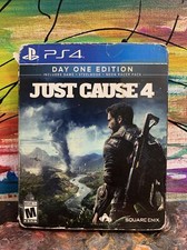 Just Cause 4 Steelbook Sony PlayStation 4 Unused Code