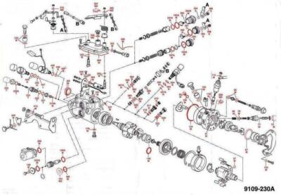 JOINT POMPE INJECTION LUCAS ROTODIESEL DELPHI CAV POUR PEUGEOT