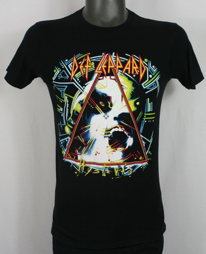 Def Leppard Hysteria Black T-Shirt S 