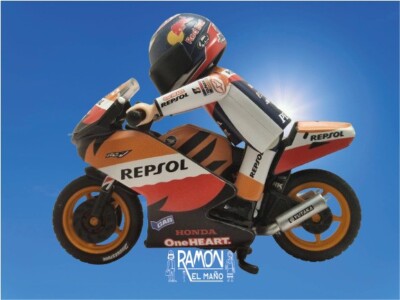 Chase Motocicletta Radiocomandata Dani Pedrosa Custom Playmobil
