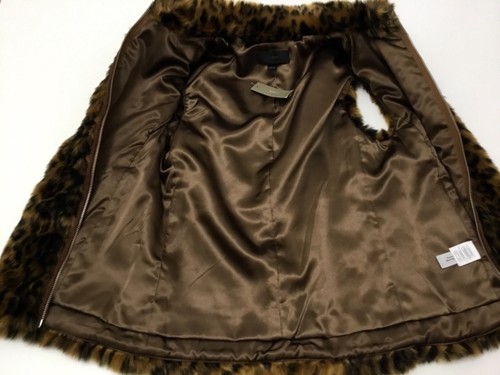 J. Crew Faux-Fur Leopard Vest NWT Women’s Size: XXS, XS, S, M, L, XL - Picture 9 of 10