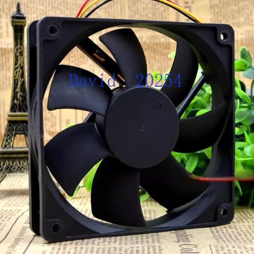 ADDA AD1212HB-A73GL 12V 0.37A 12CM 12025 2-wire lead chassis power cooling fan - Picture 5 of 5