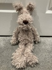 Jellycat Small Scamp Pup Curly Haired Puppy Retired 14” Dog Puppy.
