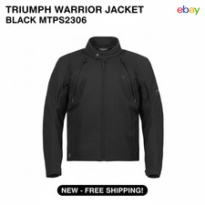 Triumph Warrior Jacket in Black MTPS22306 Medium