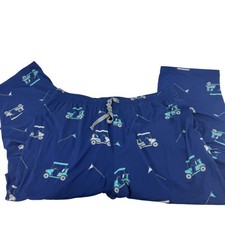 PGA TOUR Mens Pajama Pants Golf Cart Print Sleepwear Lounge Pants XL