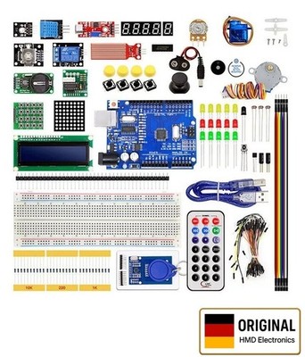 Starter Kit für Arduino UNO R3 RFID im Kunststoffkasten 40+ Komponenten