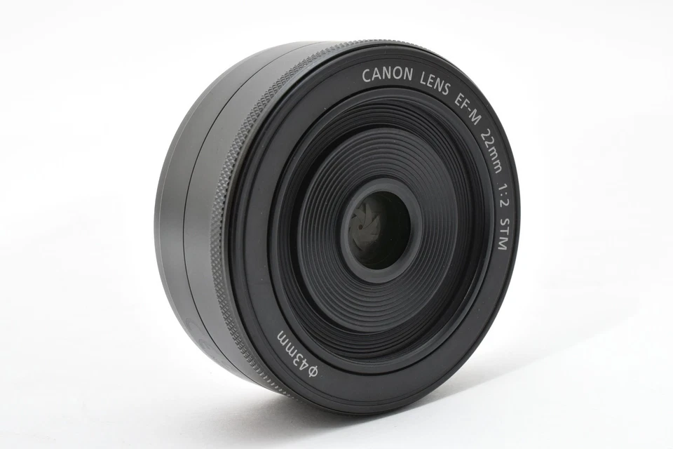 Canon EF-M 22mm f/2 STM Wide Angle Lens Black From JAPAN - Image 4 of 4