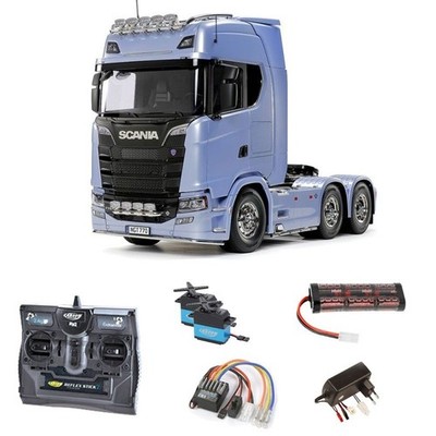Tamiya Scania 770 S V8 6x4 1/14 Truck Bausatz Komplettset - 56368SET