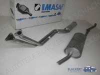 Imasaf Auspuffanlage Komplett für BMW 3 Cabriolet E30 320I 95Kw O Kat 1987-1993