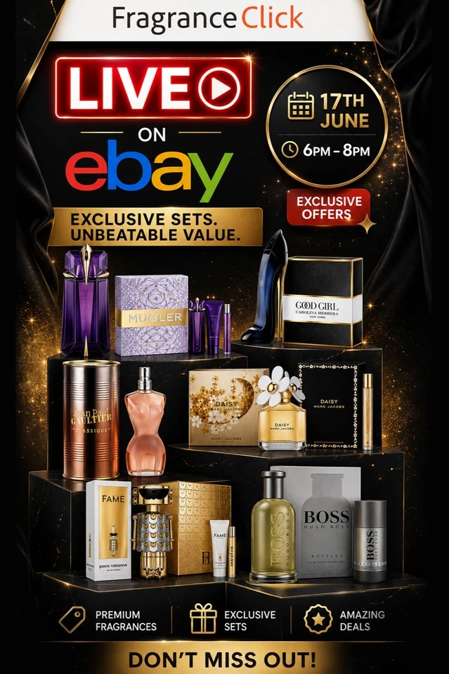 🎉 Fragrance Click LIVE | Exclusive Deals & Luxury Gift Sets ✨