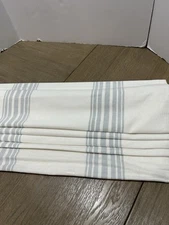 Pottery Barn Riviera Roman Shade Porcelain blue 36x64 Replacement Hardware