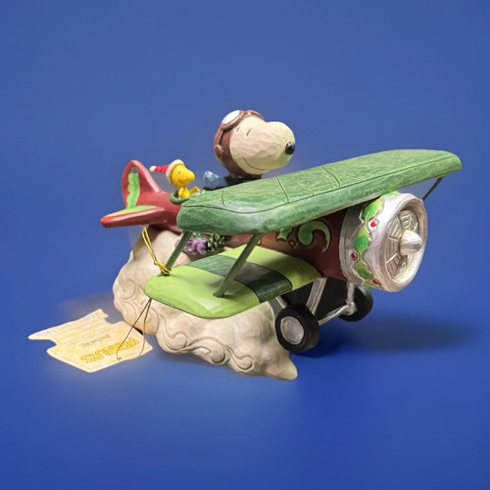 Jim Shore Peanuts🎄ENTREGAS ESPECIALES DE NAVIDAD 🐾Snoopy Flying Ace 6010324 Foto 2 de 4