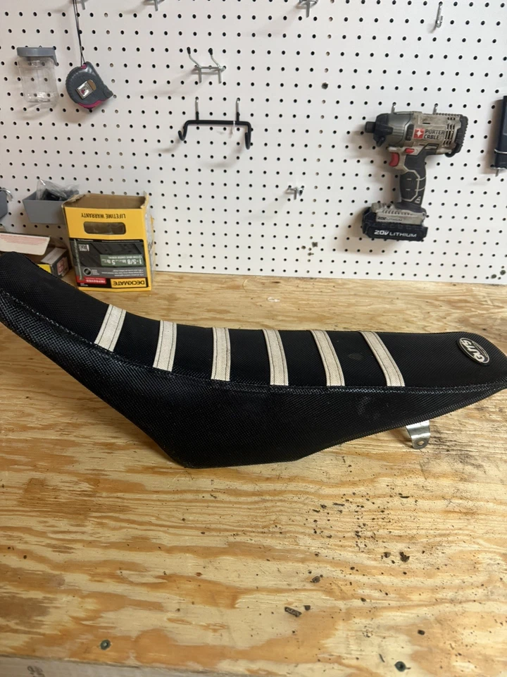 Honda Crf150r 2019 sillín de asiento OEM con cubierta de asiento de repuesto 2007-2025 Foto 2 de 4