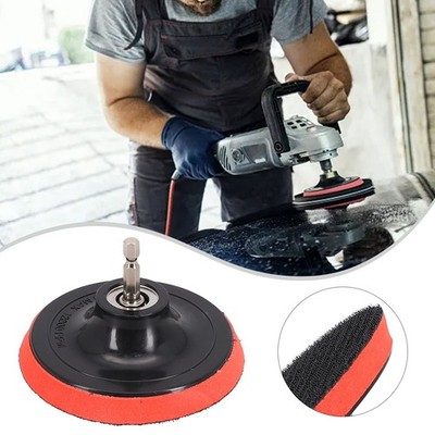 Sanding Pad Buffing Pad Black/Red Polyurethane Replacement Accessories