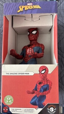 Marvel Spider-Man Controller Phone & Stand Device Holder Gaming Cable Guys NIB