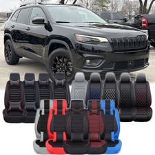 25 Seats Car Seat Covers Front Front Rear Luxury Cushion For Jeep Cherokee Se