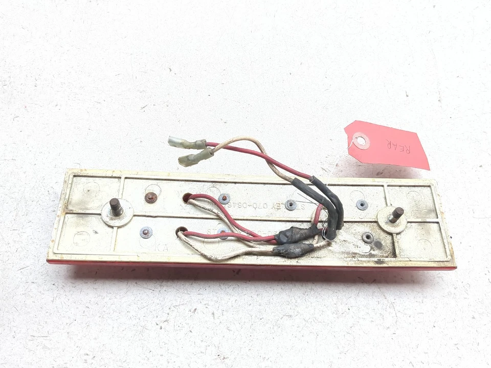 84-87 Honda Goldwing Aspencade GL1200 Lower Center Taillight Brake Light Lens - Image 2 of 4